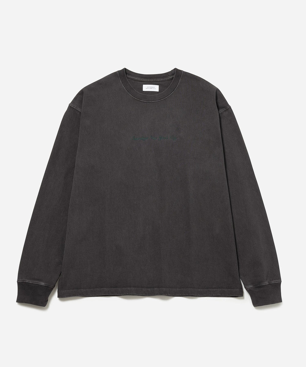 Heavy Weight Pigment LS Tee | Saturdays NYC Canada