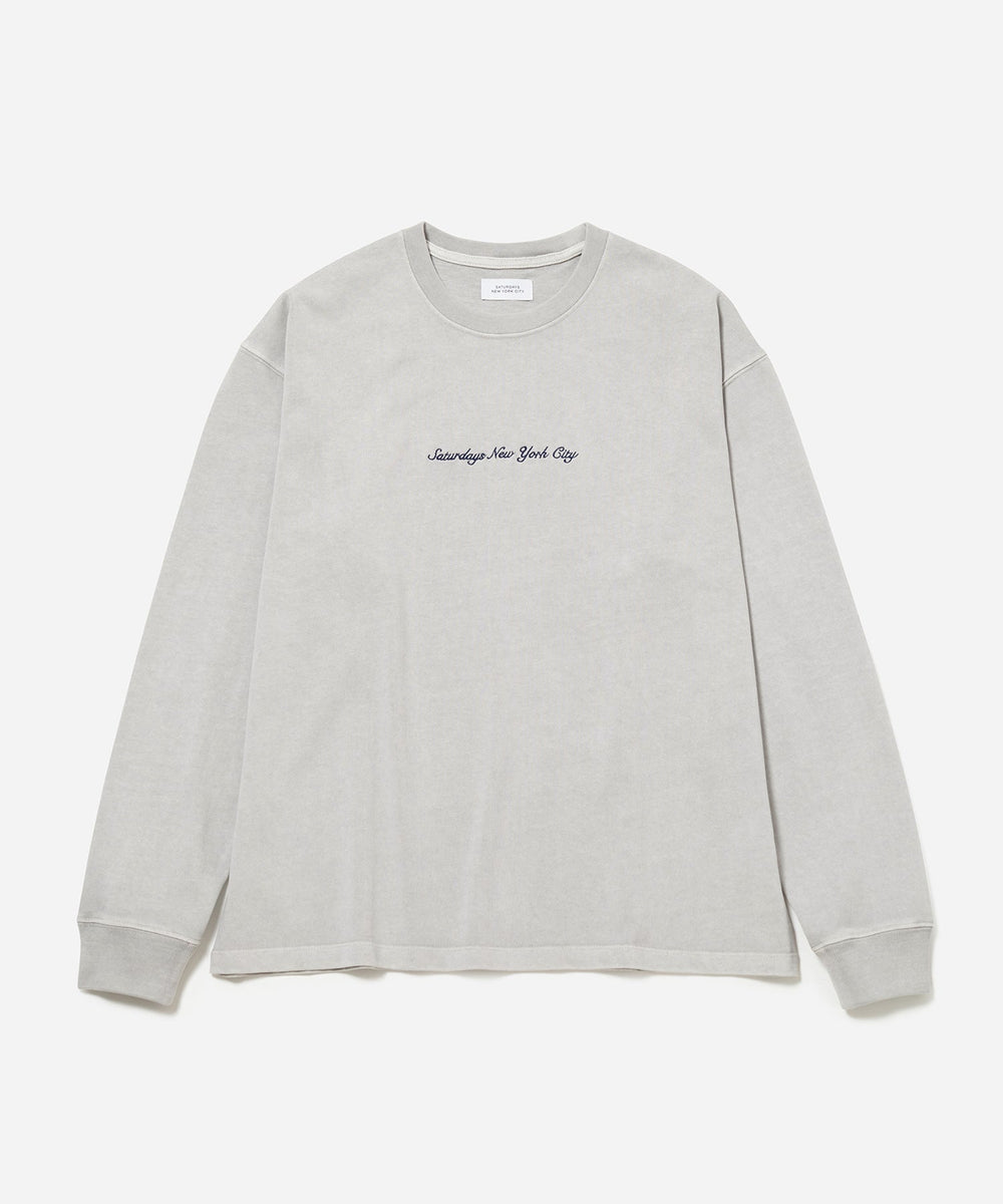 Heavy Weight Pigment LS Tee | Saturdays NYC Canada